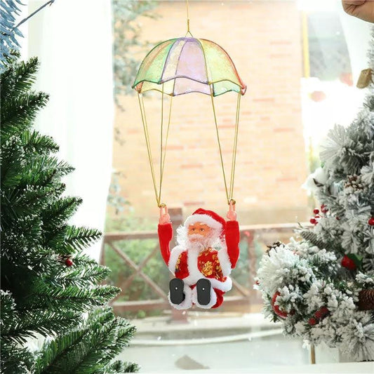 PAPA NOEL PARACAÍDAS LUCES Y SONIDOS