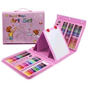 NUEVO MEGA-SET DE ARTE  208 PIEZAS EN TAMAÑO EXTRAGRANDE🎨✨